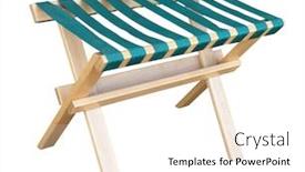  Presentation with clipping - Presentation theme consisting of lugage-rack-isolated-with-clipping background and a white colored foreground