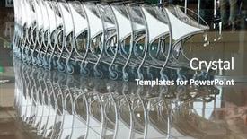  Presentation with leonardo de vinci - Presentation design having trolleys in leonardo da vinci background and a dark gray colored foreground