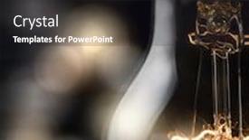  Presentation with electric - Presentation theme enhanced with luminescent-incandescent-electric-lamp background and a dark gray colored foreground