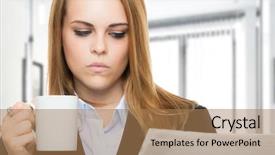  Presentation with lunch learn - Cool new PPT layouts with corn field poppy plants at the field edge backdrop and a tawny brown colored foreground