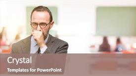  Presentation with asthma - Presentation design featuring lung - teacher man using glasses sick background and a coral colored foreground