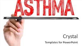  Presentation with physiology - Presentation design featuring lung physiology - hand with marker writing background and a white colored foreground