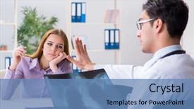  Presentation with metabolic syndrome doctor examining - Colorful presentation theme enhanced with lung xray - doctor examining x-ray images backdrop and a teal colored foreground