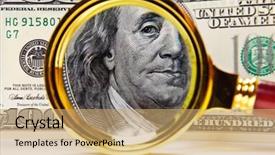  Presentation with magnifying lens over - Beautiful presentation featuring rusted old yellow pliers isolated against white backdrop and a cream colored foreground