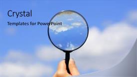  Presentation with tropical top view summer botanical - Amazing slide deck having lupe - looking for the summer landscape backdrop and a  colored foreground