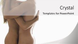  Presentation with soil profile - Theme with lust - profile shot of intimate couple background and a light gray colored foreground