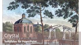  Presentation with engraving - Amazing slide deck having lutheran-church-in-rotterdam-vintage backdrop and a gray colored foreground