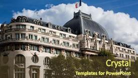  Presentation with senate - Amazing slides having luxembourg palace paris france the seat of french senate backdrop and a tawny brown colored foreground