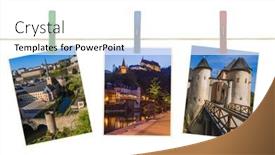  Presentation with luxembourg - Presentation design with luxembourg-travel-images-my-photos background and a white colored foreground
