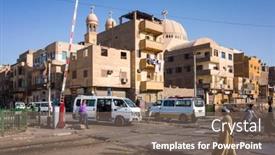  Presentation with ordinary - Presentation featuring luxor-egypt-october-1-2022 background and a violet colored foreground