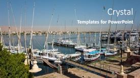  Presentation with nile river - Slides consisting of luxor-egypt-october-2-2022 background and a teal colored foreground