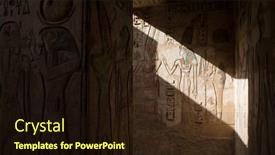  Presentation with pharaohs - PPT layouts featuring luxor-egypt-october-3-2022 background and a wine colored foreground