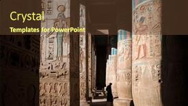  Presentation with directional - Presentation consisting of luxor-egypt-october-3-2022 background and a tawny brown colored foreground