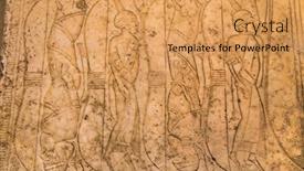  Presentation with ancient egypt - Amazing theme having luxor-temple-in-luxor-ancient backdrop and a yellow colored foreground