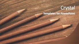  Presentation with charcoal - Amazing presentation having luxurious-charcoal-drawing-pencils backdrop and a coral colored foreground