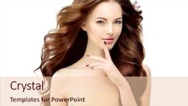  Presentation with hair loss - Slide deck consisting of luxurious haircut hair loss background and a lemonade colored foreground