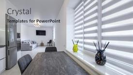  Presentation with modern - Slides with luxurious-modern-trendy-white background and a light gray colored foreground