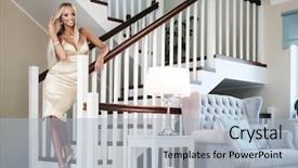  Presentation with accessories - Presentation design with luxury accessories in beautiful moder background and a  colored foreground