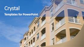  Presentation with luxury handbag - Cool new PPT theme with luxury beach florida condo apartment backdrop and a  colored foreground