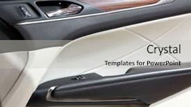 Presentation with trim - Beautiful presentation theme featuring luxury car door trim backdrop and a light gray colored foreground