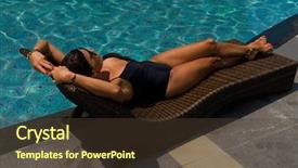  Presentation with five stars - PPT layouts having luxury five stars spa resort background and a  colored foreground