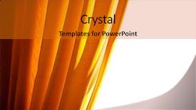  Presentation with gold design - Cool new presentation with art design of theatrical curtains backdrop and a gold colored foreground