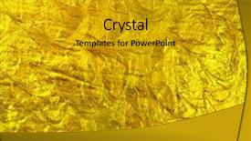  Presentation with luxury golden texture - Cool new presentation design with luxury golden texture hi res backdrop and a gold colored foreground