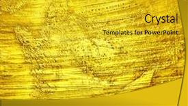  Presentation with luxury golden texture - PPT layouts featuring luxury golden texture hi res background and a gold colored foreground