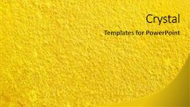  Presentation with luxury golden texture - Colorful theme enhanced with luxury golden texture hi res backdrop and a gold colored foreground