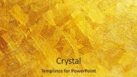  Presentation with luxury gold - Slide deck consisting of luxury golden texture background and a gold colored foreground