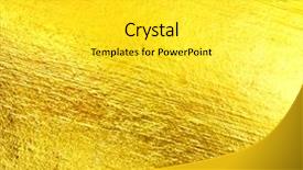  Presentation with luxury gold - Beautiful presentation theme featuring luxury golden texture backdrop and a light gray colored foreground