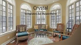  Presentation with terra - Cool new theme with sunroom in luxury home backdrop and a coral colored foreground
