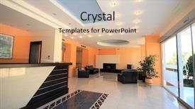  Presentation with tourism hotel lobby - Amazing presentation having luxury hotel lobby reception area backdrop and a lemonade colored foreground