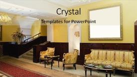  Presentation with luxury hotel - Cool new presentation with  backdrop and a  colored foreground