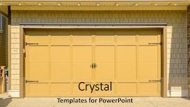  Presentation with luxury house - Cool new theme with luxury house with double garage door in vancouver canada backdrop and a yellow colored foreground