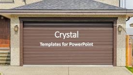  Presentation with red garage door red metal - Amazing slide deck having luxury house with double garage door in vancouver canada backdrop and a gray colored foreground