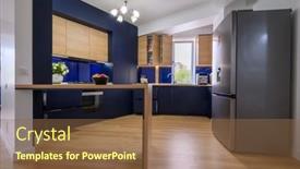  Presentation with wood - PPT layouts with luxury-large-blue-and-wood background and a  colored foreground