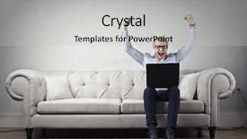  Presentation with excitement and motivation - Theme with luxury marketing - excitement in front background and a light gray colored foreground