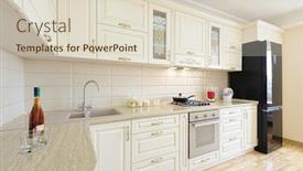  Presentation with luxury - Cool new theme with lamination machine - luxury modern beige and white backdrop and a soft green colored foreground