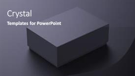  Presentation with luxury - Slide deck consisting of luxury-paper-box-mockup background and a gray colored foreground