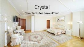  Presentation with double blessing - Cool new slide deck with delicious fresh fish on dark backdrop and a dark gray colored foreground.