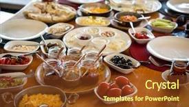  Presentation with colorful odontology 3d view for ted bundy - PPT theme consisting of luxury top view colorful various background and a tawny brown colored foreground