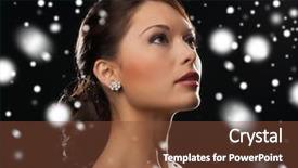  Presentation with christmas party - PPT layouts enhanced with smoking - smoked fish in a tin background and a coral colored foreground.