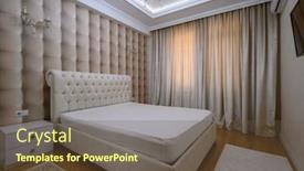  Presentation with bedroom modern - Presentation enhanced with luxury-well-designed-modern-beige background and a tawny brown colored foreground