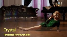  Presentation with rich - Slides having positive smiling boy and his father in the background waiting at the airport for plane departure vacation and travel concept background and a gray colored foreground