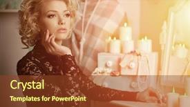  Presentation with indian woman face beauty - PPT layouts featuring luxury woman like marilyn monroe background and a tawny brown colored foreground