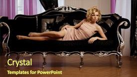  Presentation with indian woman face beauty - Cool new PPT theme with luxury woman like marilyn monroe backdrop and a tawny brown colored foreground