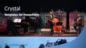  Presentation with jazz - Beautiful PPT layouts featuring lvil-ukraine-june-4-ron backdrop and a black colored foreground