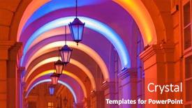  Presentation with ukraine - Amazing PPT theme having lviv city night landscape ukraine backdrop and a crimson colored foreground