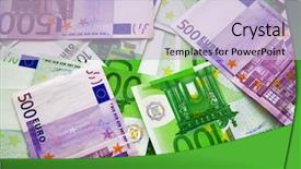  Presentation with five senses - PPT theme consisting of ly - background from chaotically lyings one background and a light blue colored foreground